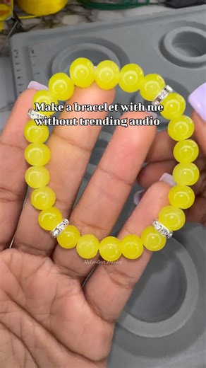 Mel.collect.Jewelry | Bracelets, Jewelry and Accessories | Let’s make this bracelet without trending audio! I’m proud to show you the process of my handmade and customizable bracelet. All bracelets... | Instagram