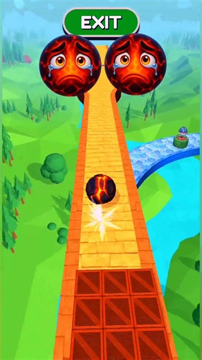 Volcano Ball vs Most Reverse Hard Levels #goingballs