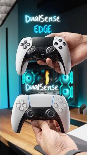 DualSense Edge Vs Basic DualSense #ps5controller #dualsenseedge #dualsense