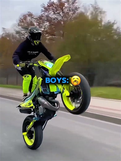Stunts are only for real men 💀#dirtbike #stunts #edit #trollface #shorts