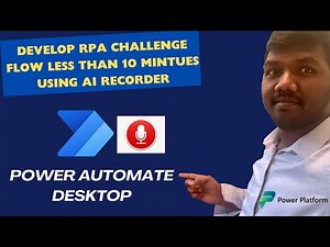 Complete the RPA Challenge in 10 Minutes Using Power Automate Desktop | AI Copilot Use case 1