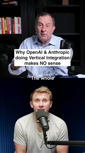 Rory O'Driscoll (Partner, ScaleVP) on OpenAI & Anthropic doing vertical integration | #openai #anthropic #ai