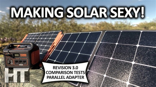 Jackery 100W SolarSaga solar panel rev 3.0 review | New Explorer 1000 parallel adapter