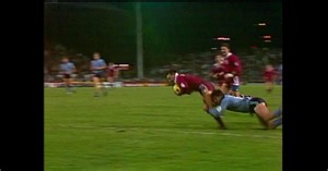First Origin try: Michael Hancock