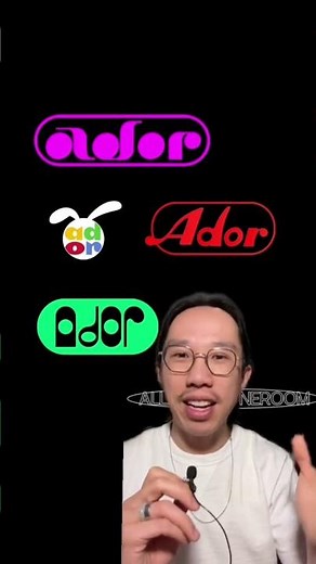 The many NewJeans/Ador logos #newjeans