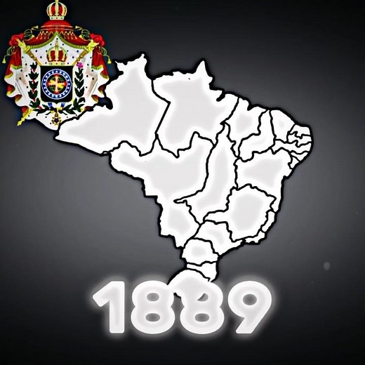 Brazil's states/provinces evolution edit #brazil #history #mapper #shorts