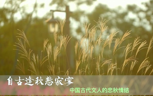 中国古代文人的悲秋情结