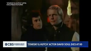 42K views · 738 reactions | Actor David Soul, who played Detective Ken "Hutch" Hutchinson in the 1970s TV series "Starsky and Hutch," died at the age of 80. https://cbsn.ws/3vhsDB1 | CBS Evening News | Facebook