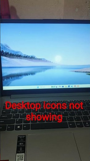 How to Show Desktop icons on Windows 11 #windows #laptop #viralshorts