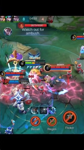 first time using Miya hero #mlbb #mobilelegends #miya