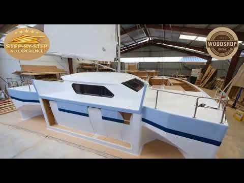 Shockingly Simple Bluewater Cruising Catamaran Build Start to Finish