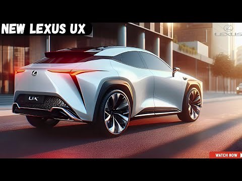 Luxury SUV 2025 Lexus UX Redesign Official Reveal - FIRST LOOK!