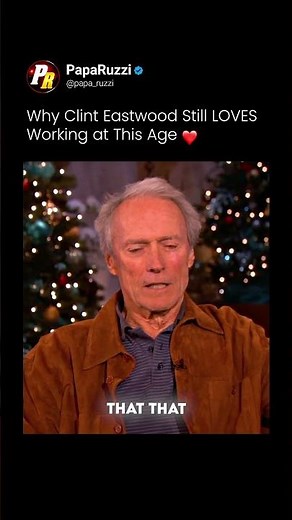 Clint Eastwood Explains Why He’s Still Making Movies in His 90s 🏆 #clinteastwood #filmmaking