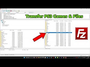 How To Transfer PS3 Games with FTP FileZilla .ISO & .PKG (PC to PS3)