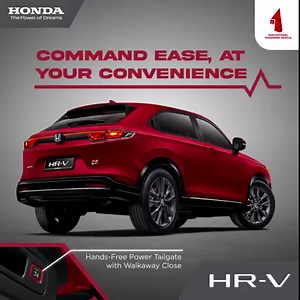 There are conveniences in life that you just can’t live without. Like the HR-V’s Hands-Free Power Tailgate, which gives you the freedom to load with ease, every time. Command more features at https://bit.ly/HR-VHands-FreePowerTailgate | Honda Malaysia