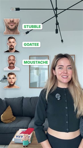 Stubble or goatee? 🧔 8 beard styles in English