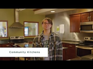 Community Kitchens in our Residence Halls