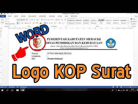 Cara Mudah Pasang Logo KOP Surat Resmi di Microsoft Word