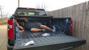 Watch OEDRO soft tri-fold truck bed tonneau cover installation on Amazon Live