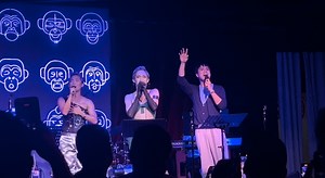 Phi Palmos, Lance Reblando, and Topper Fabregas, who have all played the role of Young Anthony in the musical Ang Huling El Bimbo, perform Alapaap at the One Night Stand Cabaret entitled 'BAHAGREYNA.' The show was held last June 13, 2023 at 12 Monkeys Music Hall & Pub. The cabaret is top billed and directed by Phi Palmos, with musical direction by Farley Asuncion. For more videos from the evening, go to our YouTube and TikTok channels @theaterfansmnl. | TheaterFansManila.com