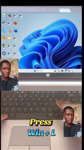how to lock your laptop screen