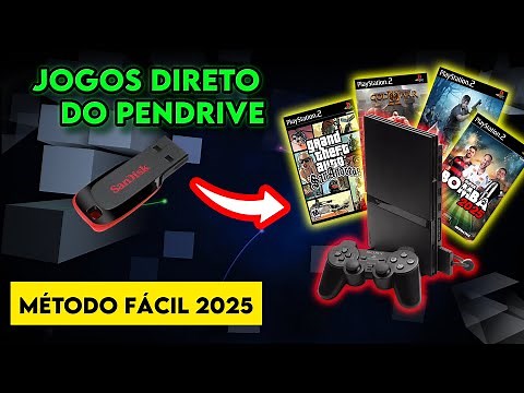 JOGUE PS2 DIRETO DO PENDRIVE! Tutorial COMPLETO com CAPAS (Necessita OPL)