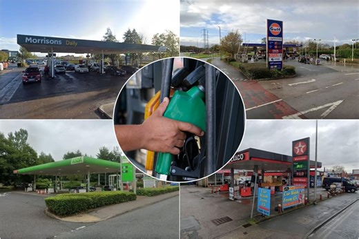 21 of the cheapest petrol stations to fill up your vehicle for the week ahead