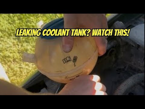 How to Replace a Leaking Coolant Reservoir – 2010 VW Jetta