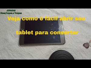 Como | abrir | tablet | Samsung | galaxy |faça você mesmo