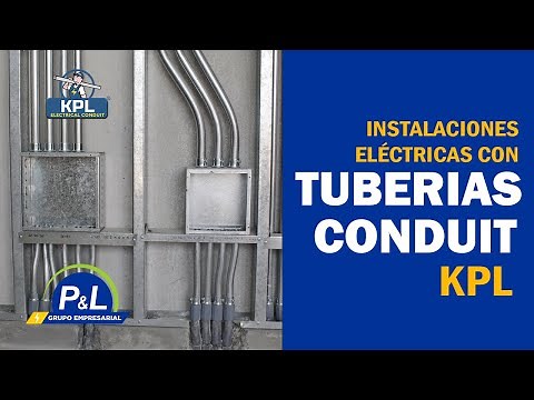 Instalación eléctrica con Tuberías Conduit EMT - KPL