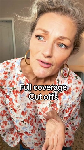 Stylish Cut-Off Denim Shorts for Mature Women