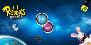 Rabbids Coding! It is an original proposal to program playing