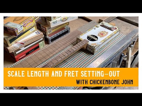 Guitar scale length and fret setting-out