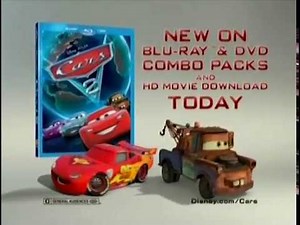 Disney's Cars 2 Blu-ray Release Ad (2011)