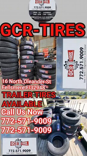 Gcr Tires on Reels