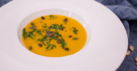 Recette Soupe de courge butternut à tomber par terre (facile, rapide)