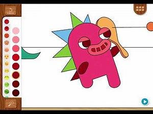 Endless Learning Academy Coloring :Funny Playground|Boopanpankids