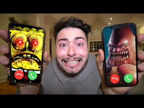 DO NOT FACETIME SPONGEBOB AND PATRICK AT 3 AM!! (THEY CAME AFTER US)