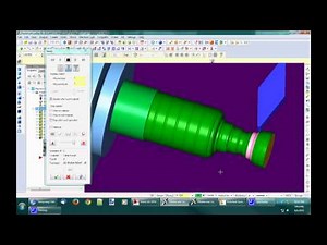 MasterCAM lathe programming (stanley cup)