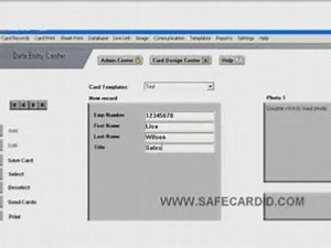 Asure ID Software - Adding Data and Photos to the Database