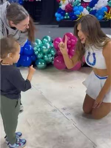 Morgan's Special Moment at Peyton Manning Children's Hospital