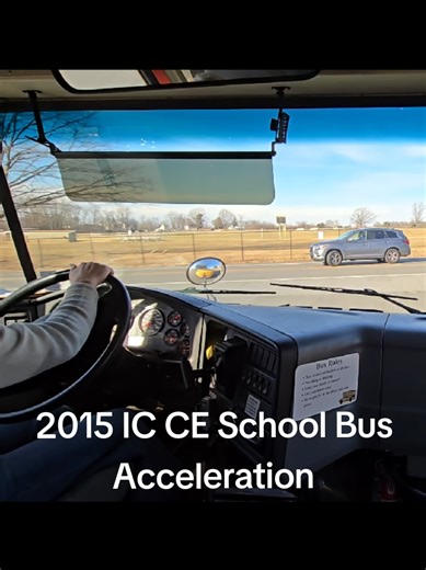 2015 IC CE School Bus Acceleration Performance Insights