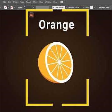 How to create orange in illustrator #shorts #youtubeshorts #illustrator #tutorial
