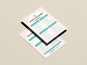 Cozy Kitchen Checklist – Printable & Editable Kitchen Organization Template (canva PDF) - Etsy UK