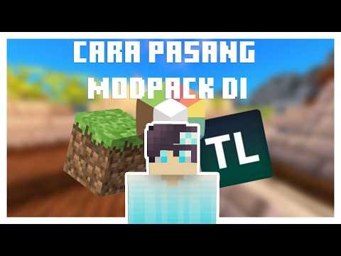 Tutorial mudah cara pasang modpack di minecraft java/tlauncher!!! minecraft indonesia