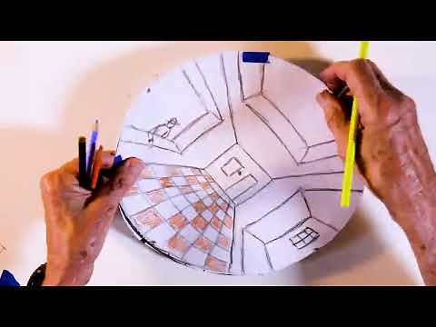 Flat Six-Point Perspective Drawing | How to Draw Using Perspective with Dick Termes