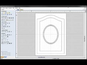 C08A - Raised Panel Door - Vector Design