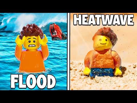 LEVEL 1 to 100 LEGO Natural Disasters
