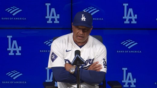 Dave Roberts discusses obstruction call, ejection | 08/07/2024