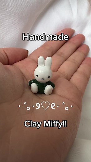 Handmade Clay Miffy Keychain Tutorial